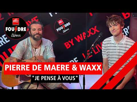 Pierre de Maere & Waxx perform "Je pense à vous" live on Foudre