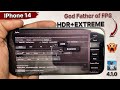 iPhone 14 PUBG Test on HDR + Extreme 🔥 Best Gaming Phone 🥵 iPhone PUBG