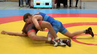 Wrestling / Ringen Sparkassenpokal Jena, Jugend A, 60 kg, Freestyle, Almassri - Scheibel, F 5+6