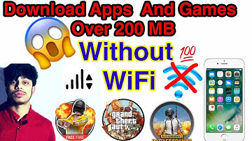 How to download apps over 200MB in iPhones| how to download apps over 150 mb |how to download pubg