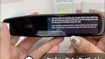 Bút ghi âm,Dịch, Ra Text i-Tek