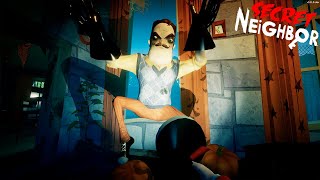 ПРИВЕТ СОСЕД стал ОЧЕНЬ ХИТРЫМ по сети! - Hello Neighbor Secret прятки