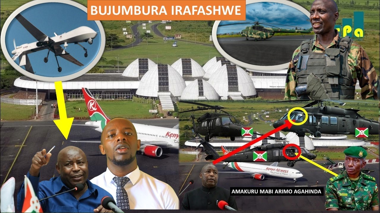 #BUJUMBURA IKIBUGA KINDEGE KIRAFASHWE#NEVA ARAHUNGISHIJWE IGIKUBA IRI NISHYANO M23 YIMURIYE URUGAMBA