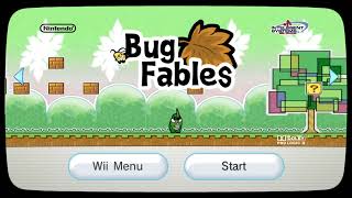 Wii Menu Banner Texture Edit Test On Dolphin (Super Paper Mario Replaced With Bug Fables)