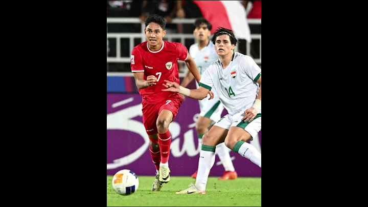 U23 Indonesia thất bại trước U23 Iraq