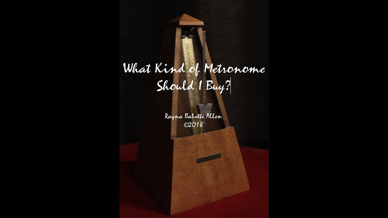 What Kind of Metronome Should I Buy? - YouTube