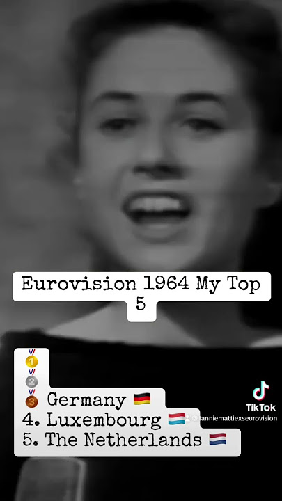 Eurovision 1964 My Top 5 #eurovision #eurovisionsongcontest #eurovision1964