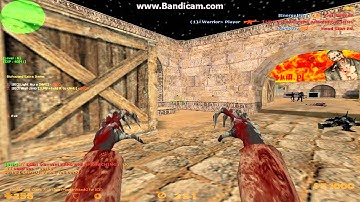 Counter Strike 1.6 Zombie Mod; Artic class gameplay (BIOHAZARD)