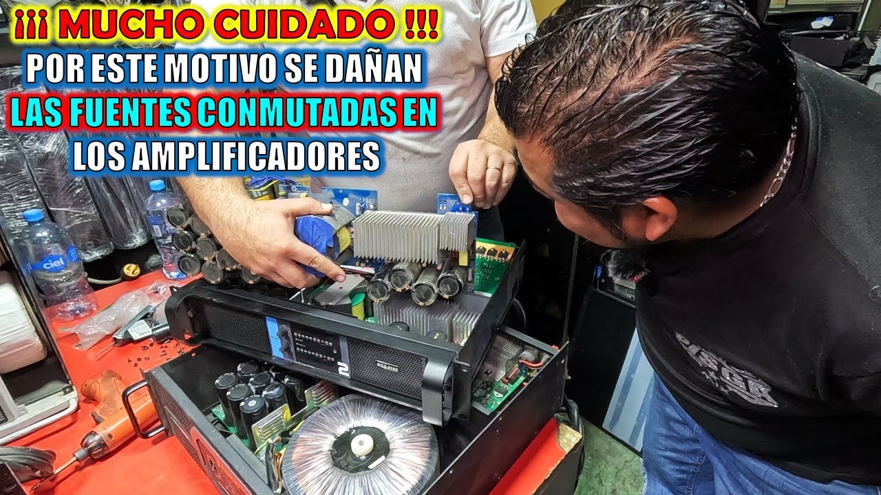 LAS GRANDES VENTAJAS😀 y DESVENTAJAS😭de los AMPLIFICADORES de FUENTE CONMUTADA porque SON MUY BUENOS!