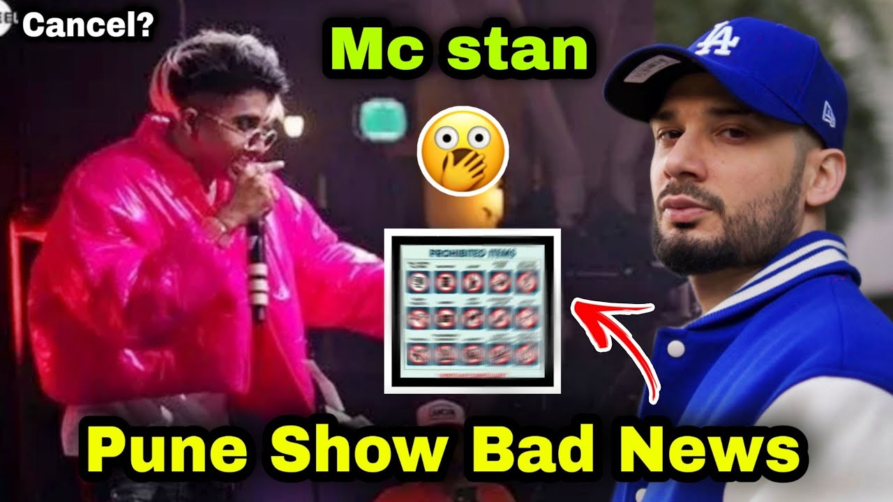 Mc stan pune show  bad news Update 🥺 Krsna | Divine 😍 Mc stan