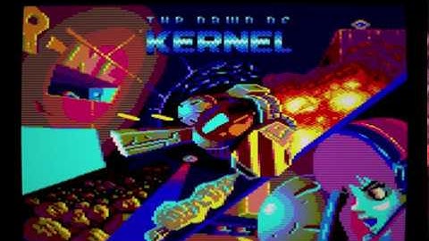 The Dawn of Kernel (beta intro and menu music) - Amstrad CPC