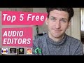 Free audio and music editors online