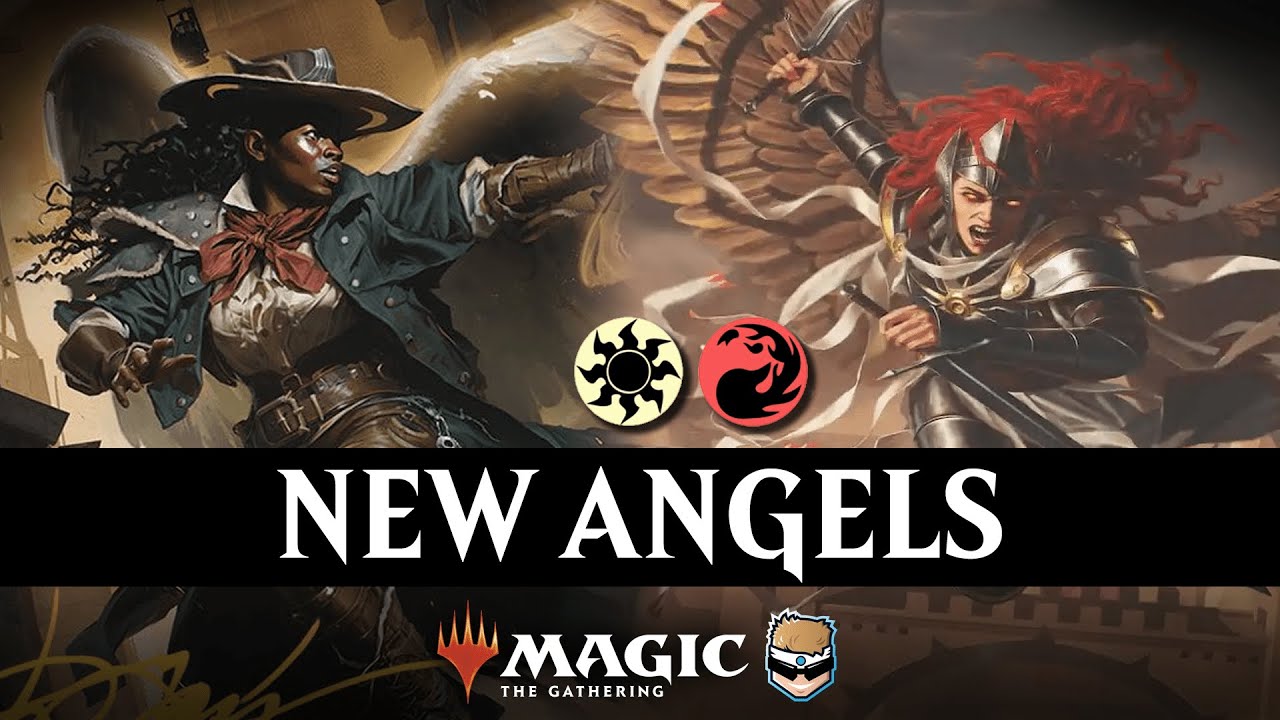 Angelic Skirmisher - Angel - MTG Duel Deck - Near Mint - Magic The Gathering Card
