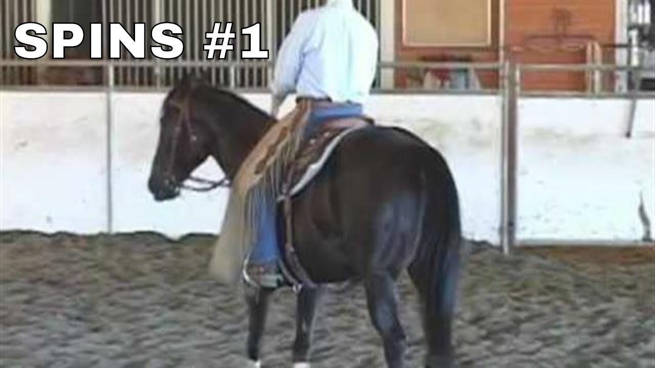 Cueing A Horse For Reining Turns And Spins, part 1