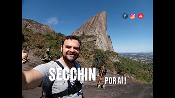 Piscinas naturais na Pedra Azul e Tirolesa em Domingos Martins/ES.