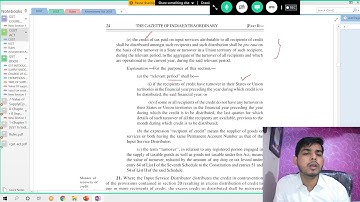 39-GST ISD  Lecture 2  Input Service Distributor Sec-21