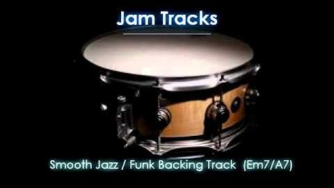 DRUMS Backing Track Smooth Jazz/ Funk