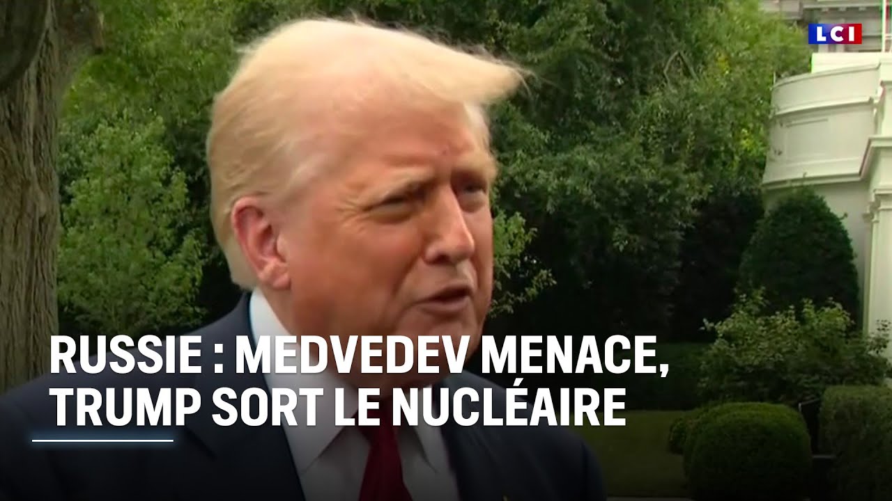 Russie : l'ancien président russe Dmitri Medvedev menace, Donald Trump sort le nucléaire｜LCI
