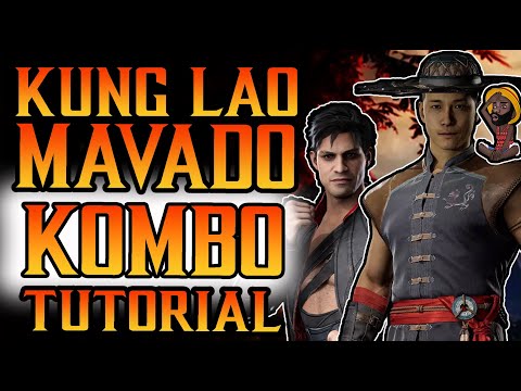 Mortal Kombat 1 - Kung Lao And Mavado Kombo Tutorial ( Bonus Kombo Party At The End ) #mk1