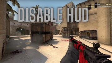 How To Disable HUD In CS:GO