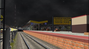 12548 Ahmedabad - Agra Fort SF Express | PART 2 | Mahesana Jn To Abu Road.