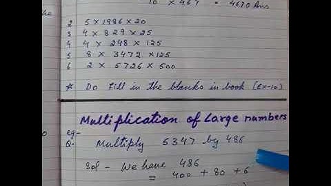 CLASS V (MATHEMATICS) MULTIPLICATION (Part 4)   (📑 Assignments Aᴛᴛᴀᴄʜᴇᴅ)