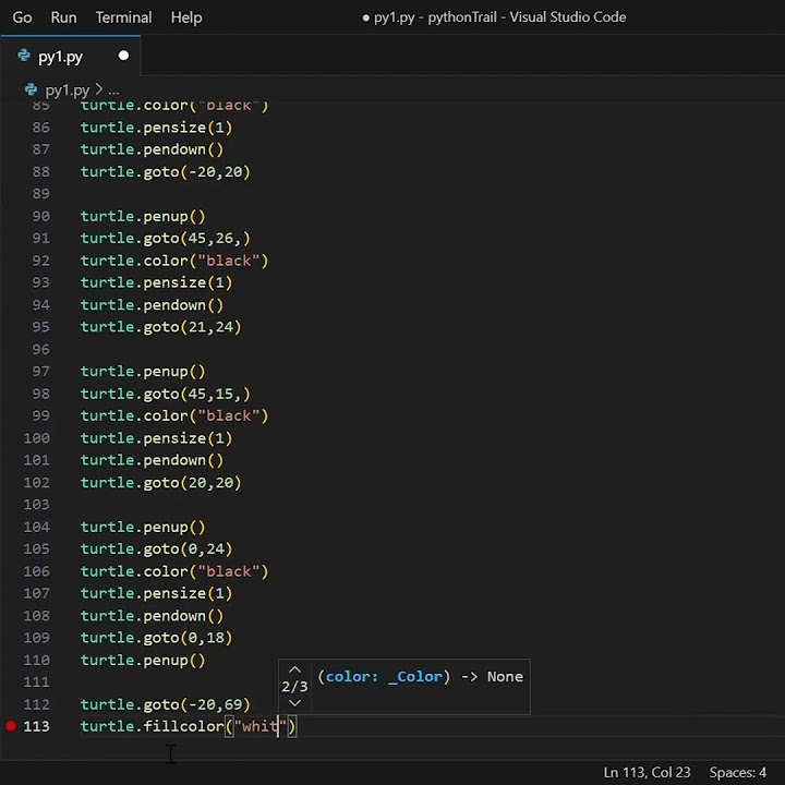 Python snowman source code with its amazing output #coding #python # ...