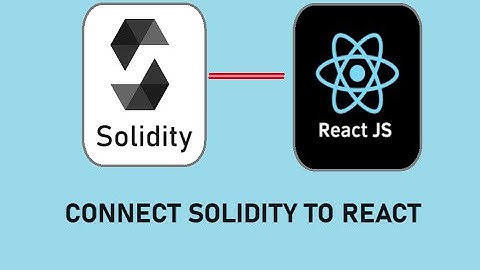 Connect Smart Contract to REACT