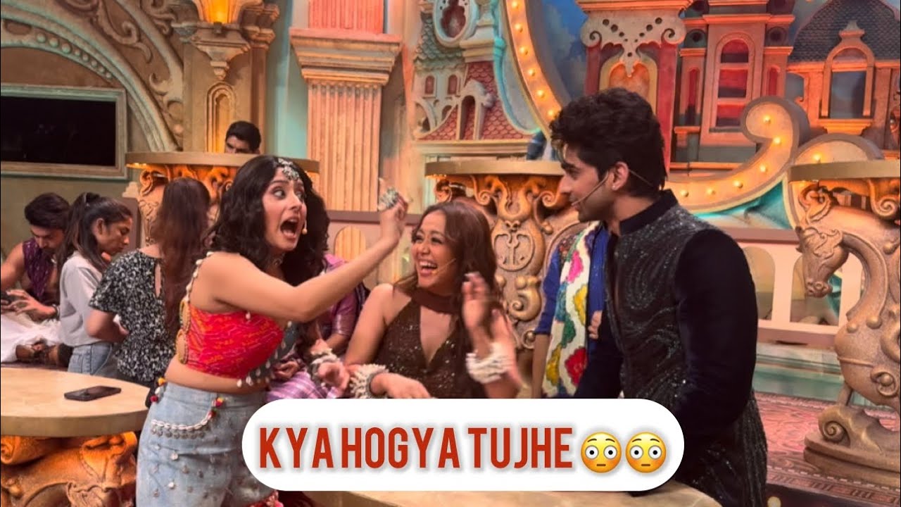 Neha kakkar ke sath off set Masti 😍❤️ || Abhishek kumar || Pati Patni Or Panga 
