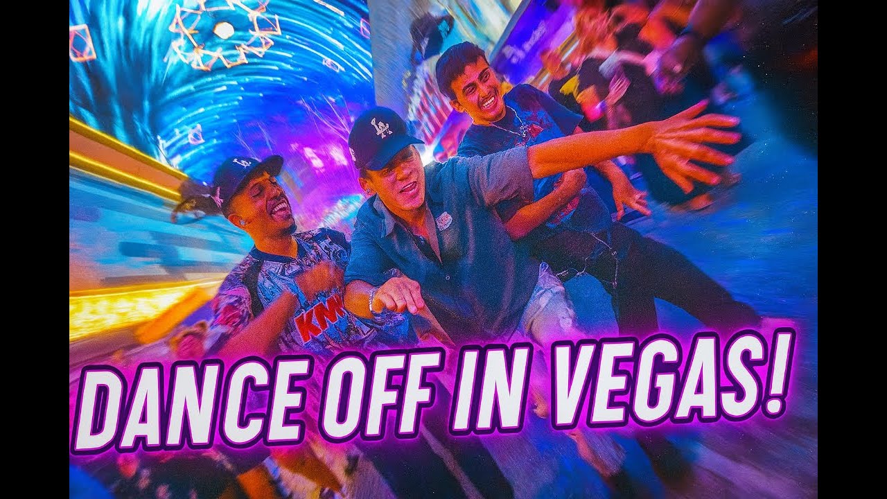EPIC Dance Battle on Fremont Street Las Vegas! WHO WON? - YouTube