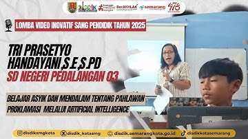 Belajar Asyik dan Mendalam Tentang Pahlawan Proklamasi  Melalui Artificial Intelligence