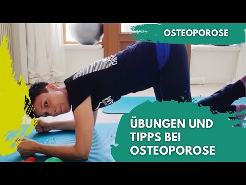 Osteoporose: Knochendichte, Erklärung, Übungen und Tipps: was macht die Knochen stark