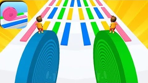 Layers Roll Gameplay All Levels iOS,Android Mobile Game Walkthrough New Update Pro Mix Level OLRAYZ