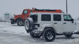 Snow plow 1