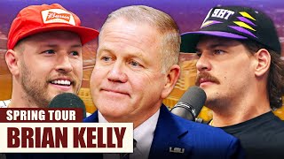 Coach Brian Kelly Talks Why He Left Notre Dame For LSU, Adapting To The LSU Culture + NFL Plans?