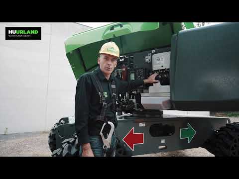 Kniktelescoop 26m 4X4 diesel huren bij Huurland - Instructievideo