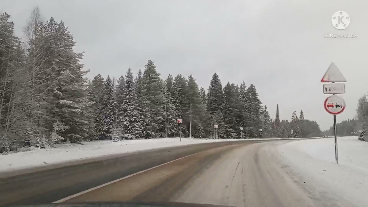 Дорога на Крайний Север! Трасса Вологда-Архангельск-Северодвинск! В ...