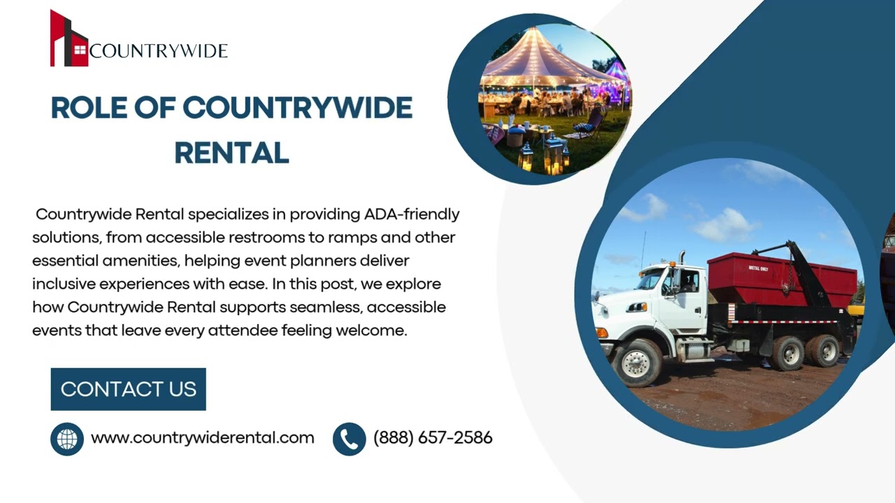 From Festivals to Weddings ADA Solutions by Countrywide Rental