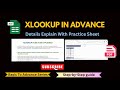 XLOOKUP Function in Excel | Complete Tutorial for Beginners (Hindi) | Excel tips and tricks #excel 