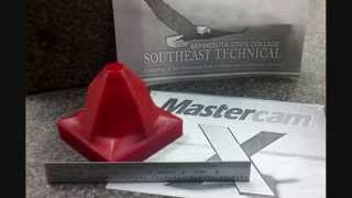 Machining Solids using Mastercam X4 at Minnesota Southeast Technical College