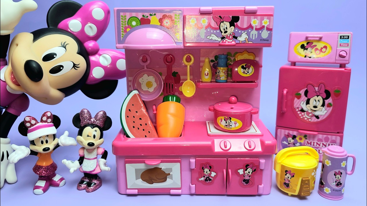 Disney Minnie Mouse Kitchen Playset [K.006] - Satisfying with