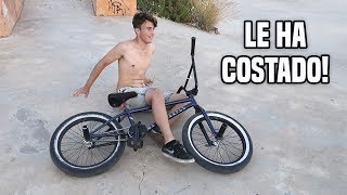 RAUL APRENDE UN TRUCO DIFICIL y con otra bmx! screenshot 1