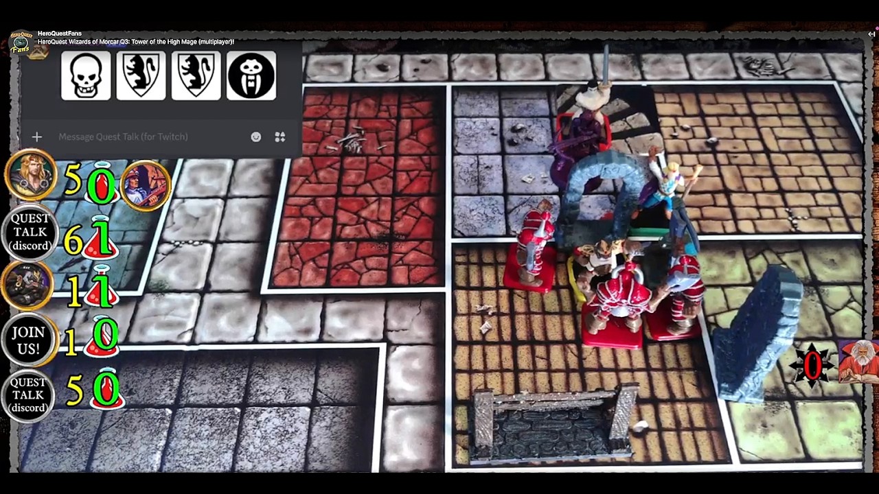 HeroQuest Wizards of Morcar Q3: Tower of the High Mage