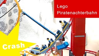Lego Piratenachterbahn Crash
