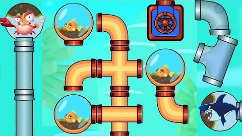 save the fish 🐠🐠 part 2 lavel mix mobile game pull the pin gameplay walkthrough//fish rescue game