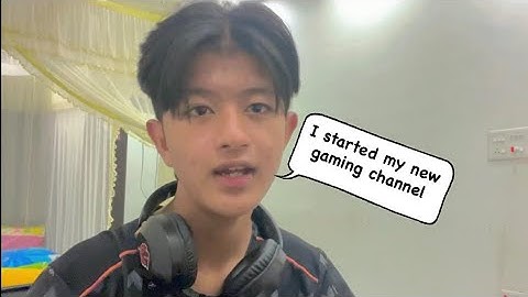 My first video of my gaming channel 👀😁