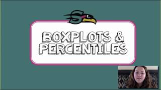 2.6 Boxplots & Percentiles