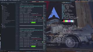 ArchMerge : 184 polybar modules A-Z : networkspeedup networkspeeddown
