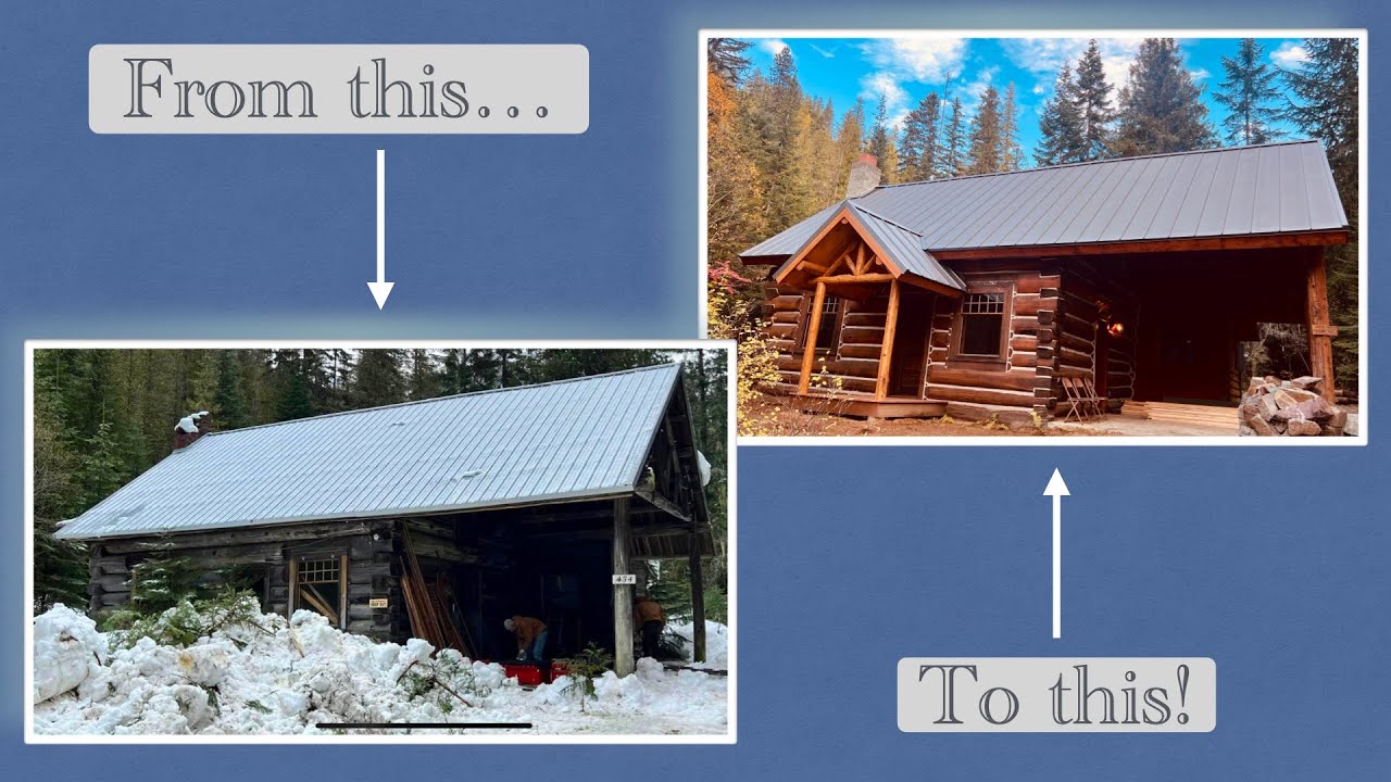 "Historic Mine Cabin" complete restoration!
