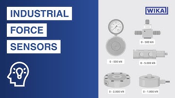 Industrial force sensors | Which sensor technologies are there for force measurement?
